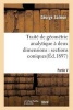 Traite de Geometrie Analytique a Deux Dimensions, Sections Coniques (French, Paperback) - George Salmon Photo