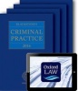 Blackstone's Criminal Practice 2016 (Book, All Supplements, and Digital Pack) (Electronic book text) - David Ormerod Photo