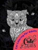 Cute Cats Midnight Edition - Coloring for All Ages (Paperback) - Cat Coloring Books Photo