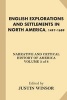 English Explorations and Settlements in North America, 1497-1689 (Paperback) - Justin Winsor Photo