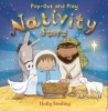 Pop-Out and Play Nativity Story (Board book) - Holly Sterling Photo