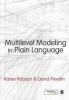 Multilevel Modeling in Plain Language (Paperback, Annotated Ed) - Karen Robson Photo