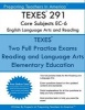 Texes 291 Core Subjects EC-6 English Language Arts and Reading - Core Subjects EC-6 English Language Arts and Reading 801 (Paperback) - Preparing Teachers in America Photo