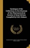 Catalogue of the Collections in the Museum of the  Compiled by E.M. Holmes (Hardcover) - Pharmaceutical Society of Great Britain Photo