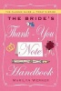 The Bride's Thank-You Note Handbook (Paperback, Revised) - Marilyn Werner Photo