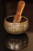 A Beautiful Tibetan Singing Bowl and Reflection Journal - 150 Page Lined Notebook/Diary (Paperback) - Cs Creations Photo