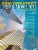 2016 Greatest Pop & Movie Hits - Big Note Piano (Paperback) -  Photo