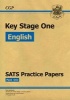 KS1 English Sats Practice Papers: Pack 1 (Updated for the 2017 Tests and Beyond) (Paperback) - CGP Books Photo