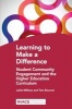 Learning to Make a Difference: Student Community Engagement and the Higher Education Curriculum (Paperback) - Juliet Millican Photo