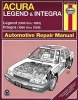 Acura Legend and Integra Automotive Repair Manual (Paperback) - Ken Freund Photo