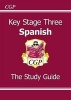 KS3 Spanish Study Guide (Paperback) - CGP Books Photo