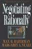 Negotiating Rationally (Paperback, New edition) - Max H Bazerman Photo