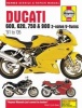 Ducati 600, 750 & 900 2-Valve V-Twin Service and Repair Manual (Paperback) - Editors Of Haynes Manuals Photo