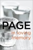 In Loving Memory (Paperback) - Emma Page Photo