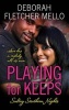 Playing for Keeps (Large print, Hardcover, large type edition) - Deborah Fletcher Mello Photo