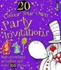 Colour Your Own Party Invitations (Postcard book or pack) - David Antram Photo