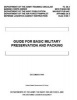 Department of the Army Training Circular Tc 38-3 McO P4030.23e Navsup Pub 442 Afpam(i) 24-2 Dlai 4145.1 Guide for Basic Military Preservation and Packing December 1999 (Paperback) - United States Government Us Army Photo