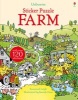 Sticker Puzzle Farm (Paperback, New edition) - Susannah Leigh Photo