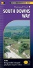 South Downs Way - National Trail (Sheet map, folded, 2nd Revised edition) - Harvey Map Services Ltd Photo