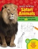 Learn to Draw Safari Animals - Step-by-Step Instructions for More Than 25 Exotic Animals (Paperback) - Robbin Cuddy Photo