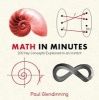 Math in Minutes (Paperback) - Paul Glendinning Photo