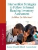 Intervention Strategies to Follow Informal Reading Inventory Assessment - So What Do I Do Now? (Paperback, 3rd Revised edition) - JoAnne Schudt Caldwell Photo