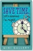 Save Time Mini Gallery (Artwork with Mini Easel) (Hardcover) - Peter Pauper Press Inc Photo