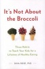 It's Not About the Broccoli - Three Habits to Teach Your Kids for a Lifetime of Healthy Eating (Paperback) - Dinah Rose Photo