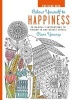 Colour Yourself to Happiness Postcard Book - 20 Magical Illustrations to Colour in and Reduce Stress (Hardcover, UK ed) - Clare Youngs Photo