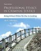 Professional Ethics in Criminal Justice - Being Ethical When No One is Looking (Paperback, 4th Revised edition) - Jay S Albanese Photo