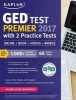 GED Test Premier 2017 with 2 Practice Tests - Online + Book + Videos + Mobile (Paperback) - Caren Van Slyke Photo