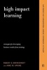 High Impact Learning - Strategies for Leveraging Performance and Business Results from Training Investments (Paperback) - Robert O Brinkerhoff Photo