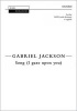 Song (I Gaze Upon You) - Vocal Score (Sheet music) - Gabriel Jackson Photo