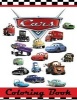 Cars Coloring Book - This 80 Page Childrens Coloring Book Has Images of Lightning McQueen, Tow Mater, Doc Hudson, Sally Carrera, Fillmore, Sarge, Luigi and Guido, Flo, Ramone, Red, Sheriff, Lizzie, Mack, Strip " the King" Weathers and Chick Hicks (Paperba Photo