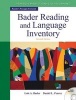 Bader Reading & Language Inventory (Paperback, 7th Revised edition) - Lois A Bader Photo