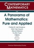 A Panorama of Mathematics - Pure and Applied (Paperback) - Carlos M Fonseca Photo