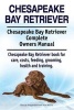 Chesapeake Bay Retriever. Chesapeake Bay Retriever Complete Owners Manual. Chesapeake Bay Retriever Book for Care, Costs, Feeding, Grooming, Health and Training. (Paperback) - George Hoppendale Photo