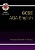 GCSE English AQA Complete Revision & Practice (A*-G Course) (Paperback) - CGP Books Photo