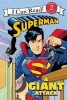 Superman Classic: A Giant Attack (Paperback) - Donald Lemke Photo