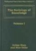 The Sociology of Knowledge (Hardcover) - Volker Meja Photo