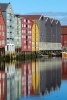 Storage House Along the River in Trondheim, Norway - Blank 150 Page Lined Journal for Your Thoughts, Ideas, and Inspiration (Paperback) - Unique Journal Photo