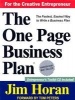 The One Page Business Plan - Start with a Vision, Build a Company! (Paperback, 3rd) - Jim Horan Photo