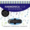 Harmonica for Beginners - Learn Blues, Rock, Jazz, and More! (CD) - Sterling Innovation Photo