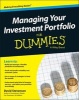 Managing Your Investment Portfolio For Dummies (Paperback, UK Edition) - David Stevenson Photo