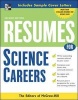 Resumes for Science Careers (Paperback, 2nd Revised edition) - McGraw Hill Education Photo