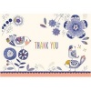 Indigo Birds Boxed Thank You Notes (Miscellaneous printed matter) - Inc Peter Pauper Press Photo