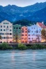 View Along the Inn River in Innsbruck Austria Journal - 150 Page Lined Notebook/Diary (Paperback) - Cs Creations Photo