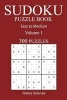 Easy to Medium 300 Sudoku Puzzle Book - Volume 1 (Paperback) - Jimmy Solovan Photo