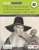 OCR A Level History B: Different Interpretations Witch Hunting Early Modern Europe c.1560- (Paperback) - Andrew Pickering Photo