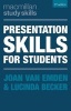 Presentation Skills for Students (Paperback, 3rd Revised edition) - Joan Van Emden Photo